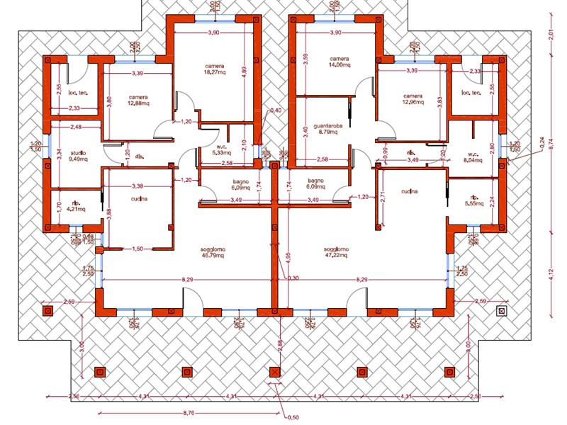 Terreno edificabile in Vendita a Grosseto, zona Rispescia, 85'000€, 1100 m²