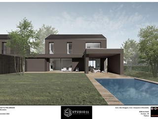 Villa bifamiliare in Vendita a Saccolongo, zona immersa nel verde, 420'000€, 237 m²