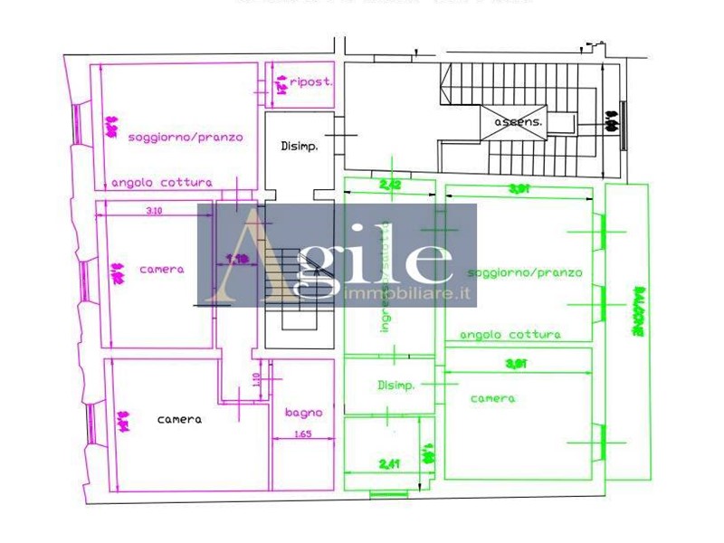 Appartamento in Vendita a Ascoli Piceno, zona Centro Storico, 270'000€, 135 m²