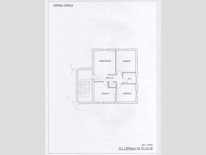Quadrilocale in Vendita a Serra Sant'Abbondio, zona viale rossini 3, 39'000&euro;, 82 m²