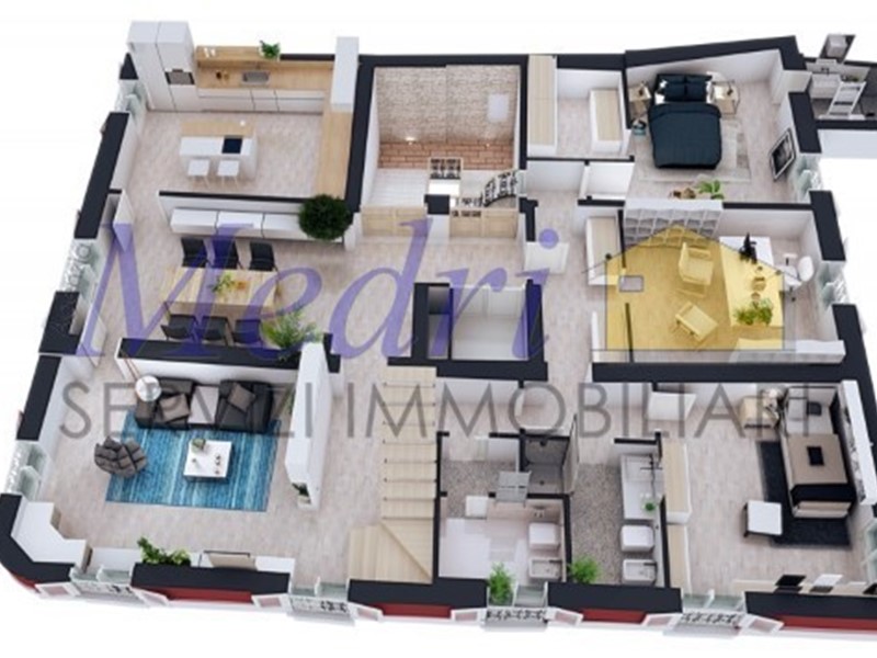 Attico in Vendita a Cesena, zona Centro Storico, 1'150'000€, 300 m²