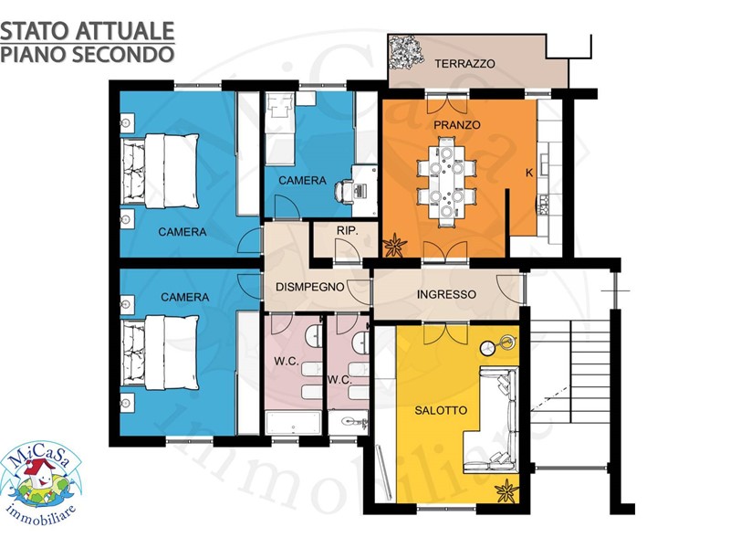 Appartamento in Vendita a Pisa, zona 1 MARINA DI PISA, 275'000€, 117 m²