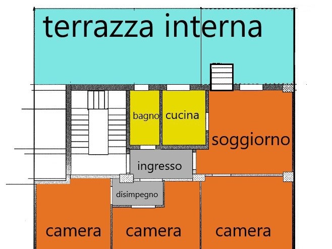 Quadrilocale in Vendita a Bari, 235'000€, 96 m², arredato