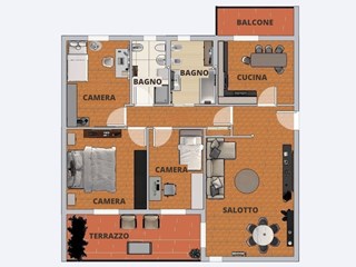 Appartamento in Vendita a Verona, 225'000€