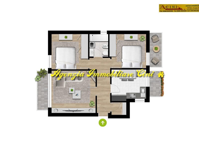 Quadrilocale in Vendita a Livorno, 155'000&euro;, 87 m², arredato