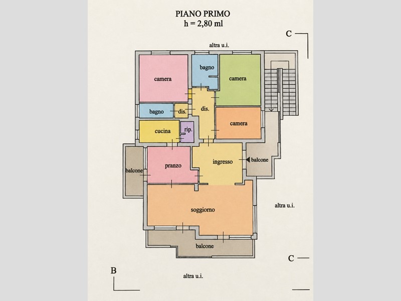 Appartamento in Vendita a Rosignano Marittimo, zona Nibbiaia, 149'000&euro;, 120 m², arredato