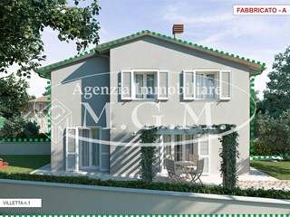 Villa bifamiliare in Vendita a Calcinaia, zona Oltrarno, 380'000€, 128 m²