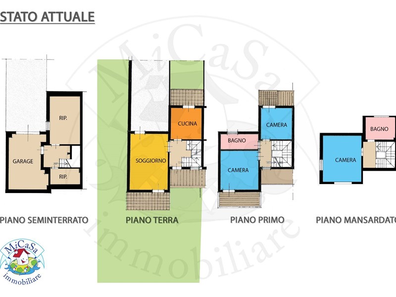Villetta a schiera in Vendita a Pisa, zona 1 TIRRENIA, 390'000€, 130 m²