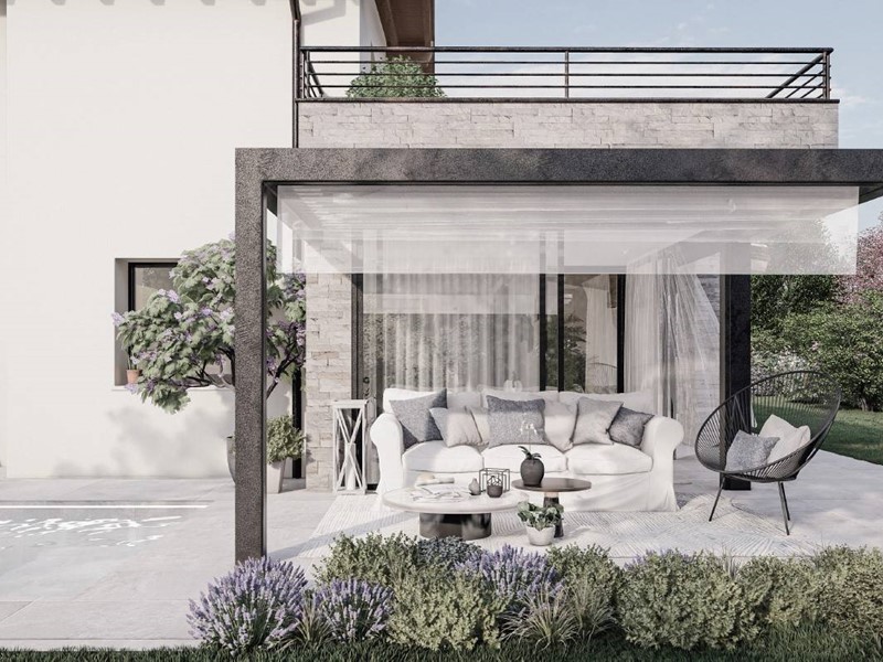 Villa in Vendita a Moniga del Garda, 739'000€, 180 m²