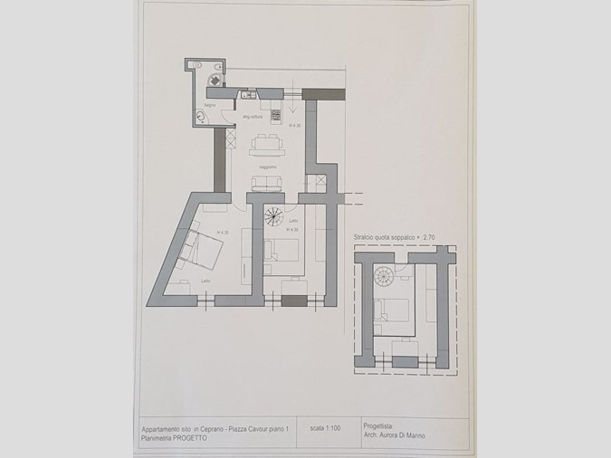 Trilocale in Vendita a Ceprano, 19'000€, 70 m²