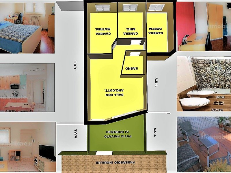 Appartamento in Vendita a Ravenna, zona MATTEI, 155'000€, 84 m²