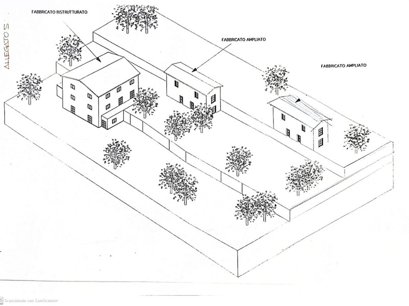 Casa di corte in Vendita a Castelnuovo Magra, zona Molicciara, 330'000€, 200 m²