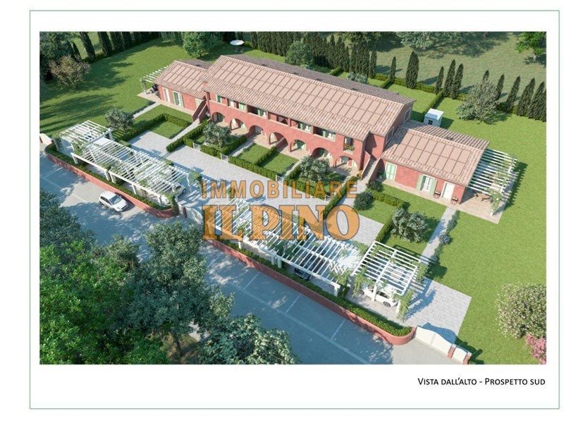 Villetta a schiera in Vendita a Calcinaia, zona Fornacette, 330'000€, 110 m²