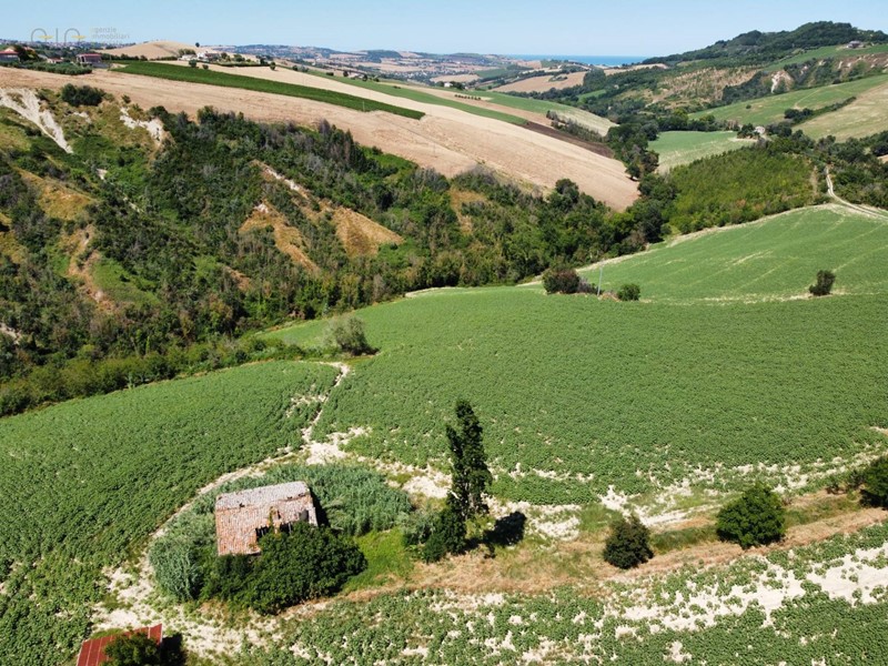 Rustico in Vendita a Monterubbiano, zona Collinare, 98'000€, 240 m²