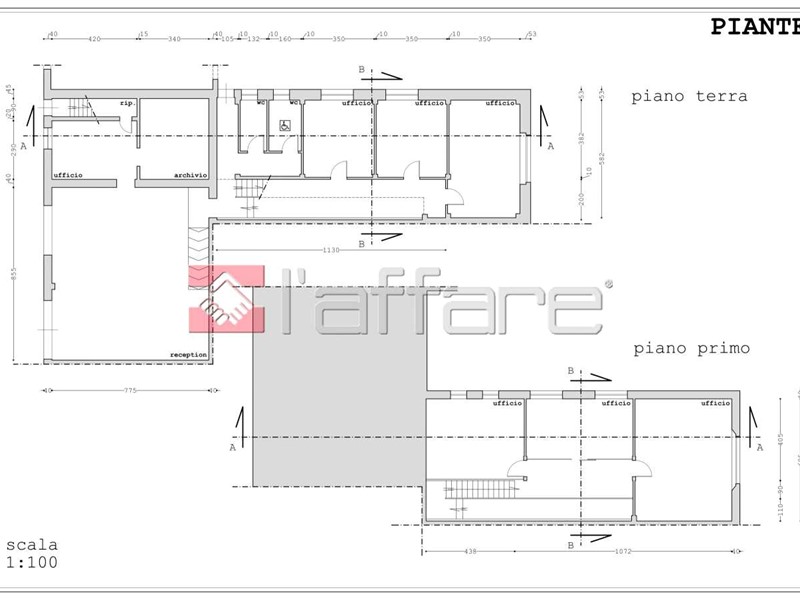Ufficio in Vendita a Pontedera, 530'000€, 280 m²