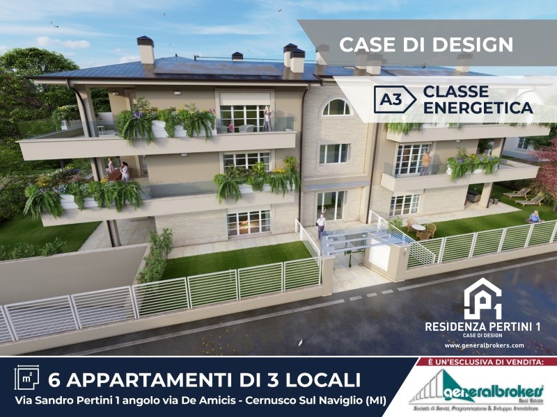 Trilocale in Vendita a Cernusco sul Naviglio, 575'000€, 143 m²