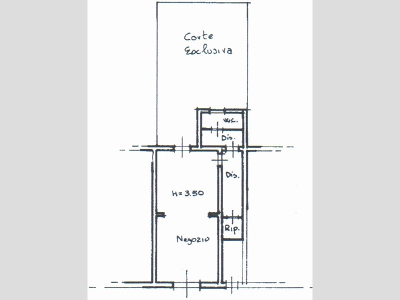 Immobile commerciale in Vendita a Grosseto, 90'000€, 60 m²