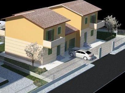 Villa bifamiliare in Vendita a Capannori, zona Massa Macinaia, 385'000€, 105 m², con Box