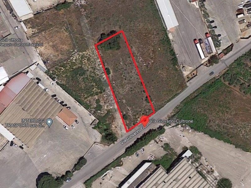 Terreno industriale in Vendita a Vittoria, zona Via G. Cultrone, 1935 m²