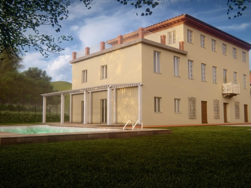 Casa di corte in Vendita a Capannori, zona Segromigno In Monte, 800'000€, 500 m²