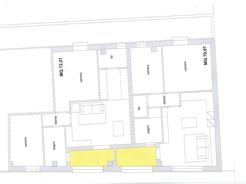 Trilocale in Vendita a Cascina, 130'000€, 71 m²