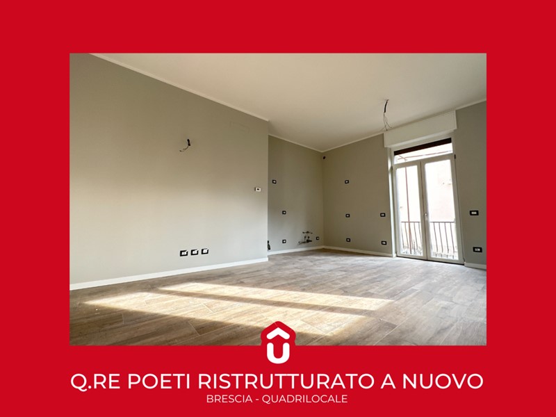Quadrilocale in Vendita a Brescia, zona Q.re dei Poeti, 350'000€, 152 m², con Box