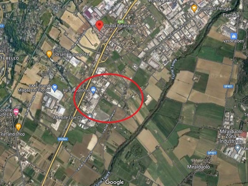 Terreno industriale in Vendita a Perugia, 385'000€, 14917 m²