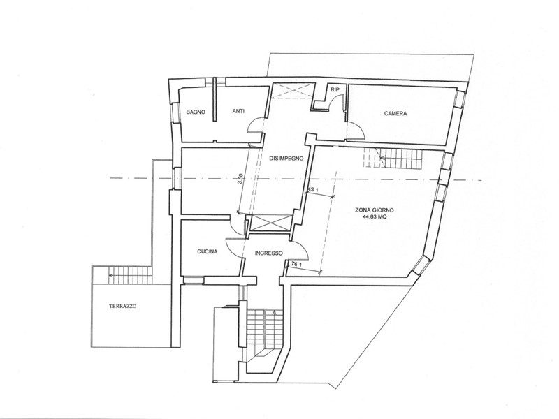 Appartamento in Vendita a Thiene, 139'000€, 160 m²