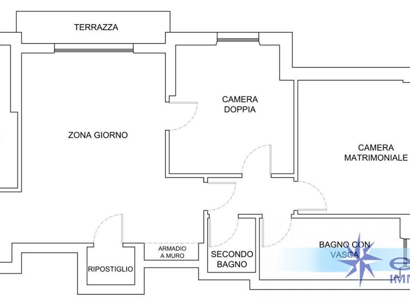 Quadrilocale in Vendita a Massa, 247'000€, 106 m²