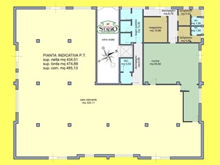 Immobile commerciale in Vendita a Carrara, zona Sant'Antonio, 590'000€, 435 m²