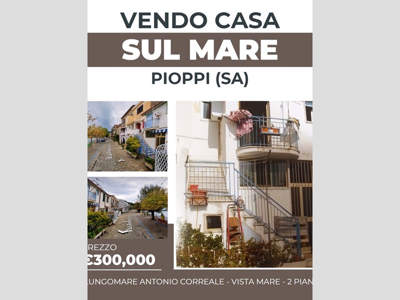 Casa Indipendente in Vendita a Pollica, zona pioppi , 300'000&euro;, 77 m²