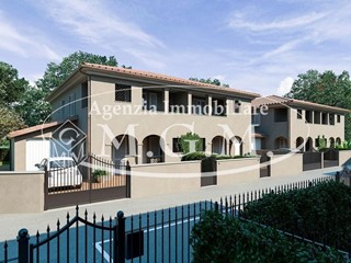 Villa bifamiliare in Vendita a Pontedera, 495'000€, 180 m², con Box