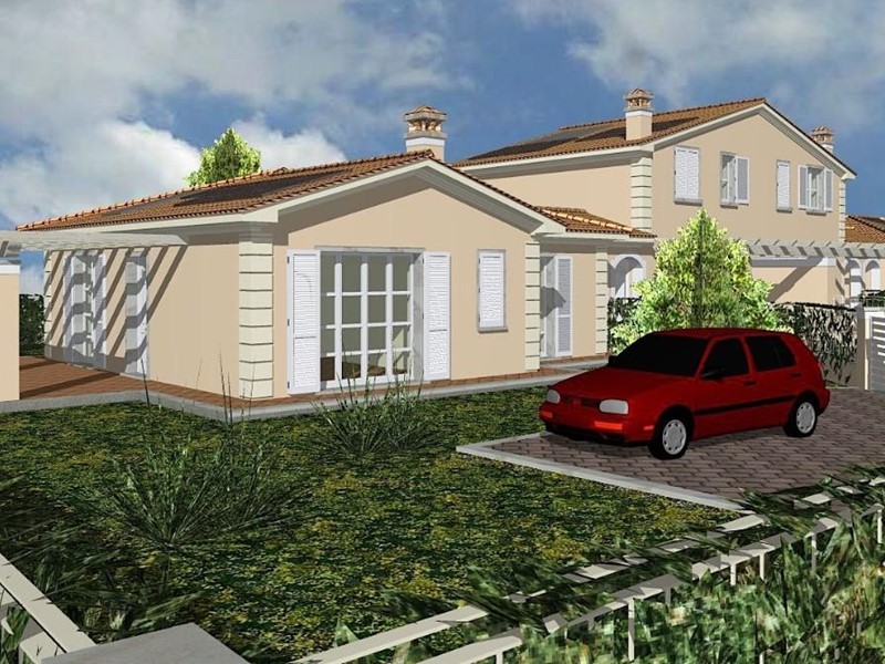 Villa bifamiliare in Vendita a Luni, zona Dogana, 305'000€, 90 m²