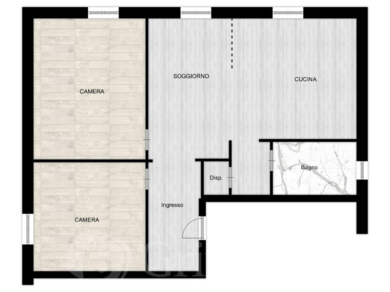 Appartamento in Vendita a Genova, 74'000€, 80 m²