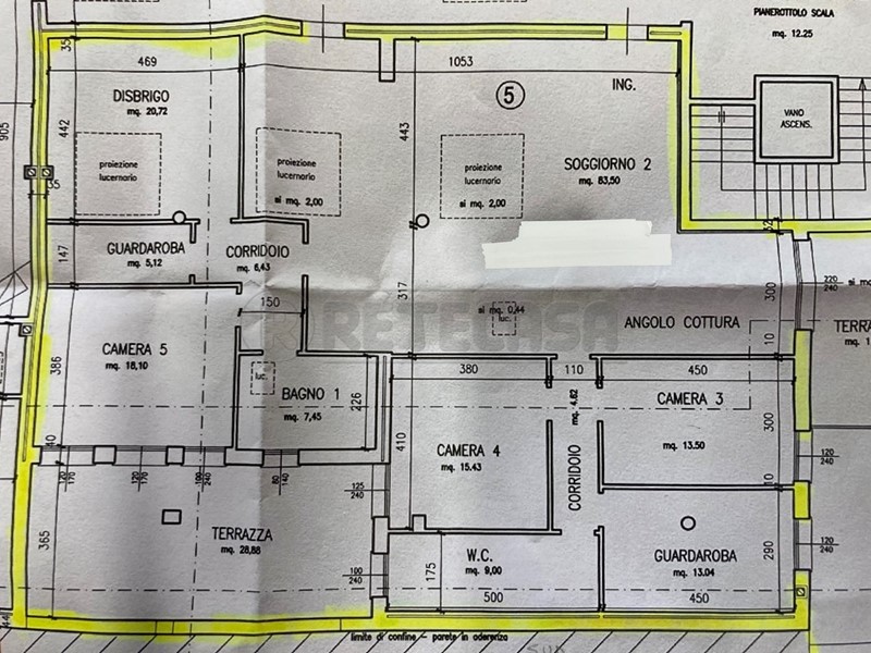 Appartamento in Vendita a Salzano, 350'000€, 200 m², con Box