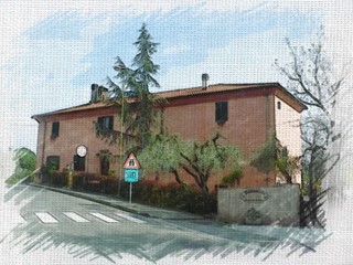 Casa di corte in Vendita a Crespina Lorenzana, zona Tripalle, 570'000€, 300 m², con Box