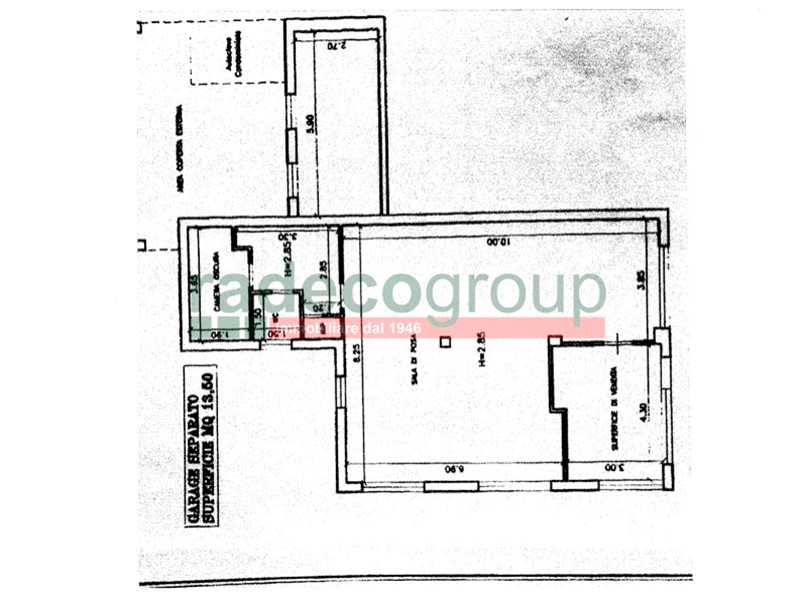 Immobile commerciale in Vendita a Livorno, zona Ardenza, 150'000€, 115 m²