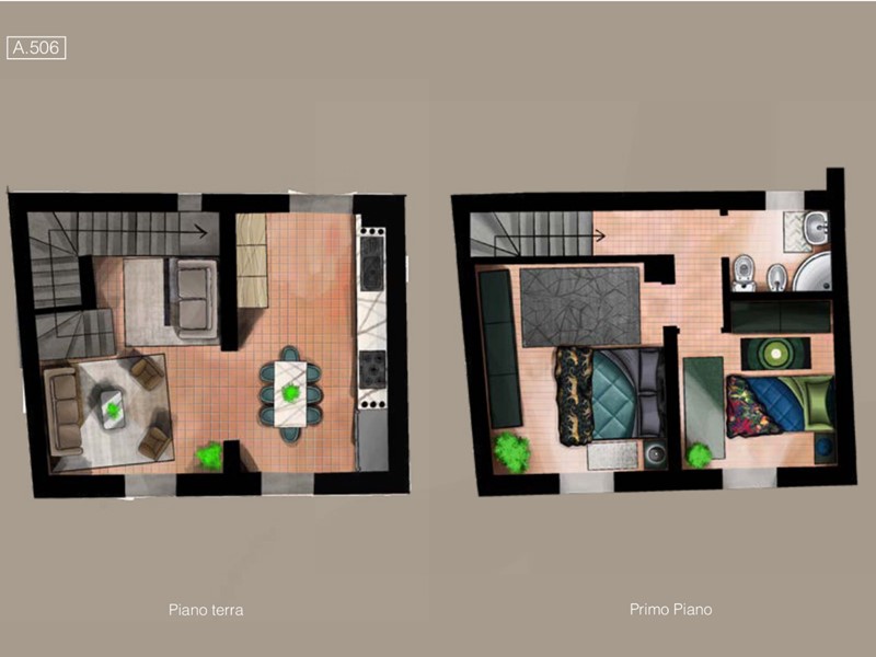 Casa Indipendente in Vendita a Empoli, 245'000€, 88 m²