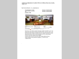 Casa Semi Indipendente in Vendita a Loro Ciuffenna, zona Loc. La Villa, 95'000€, 75 m², arredato