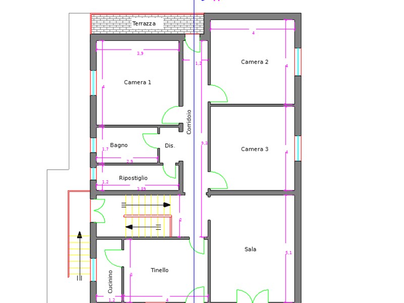 Casa Indipendente in Vendita a Carrara, zona Avenza, 380'000€, 250 m², con Box
