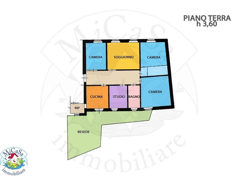 Appartamento in Vendita a Pisa, zona CENTRO STORICO, 299'000€, 160 m²