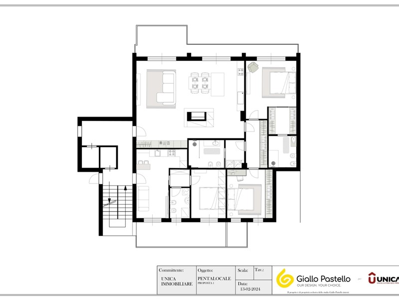 Appartamento in Vendita a Brescia, 260'000€, 194 m², con Box