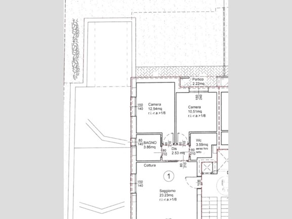 Trilocale in Vendita a Riccione, 295'000€, 72 m²
