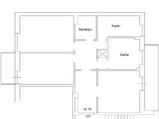 Quadrilocale in Vendita a Roma, zona TIBURTINA CENTRO, 320'000€, 105 m²