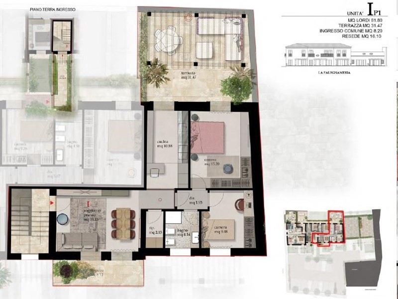 Quadrilocale in Vendita a Cascina, 325'000€, 82 m²