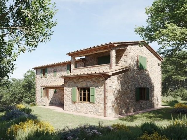 Casale in Vendita a Riparbella, 1'100'000€, 300 m²