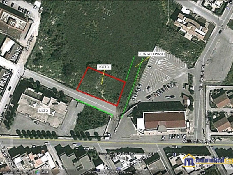 Terreno edificabile in Vendita a Pachino, 110'000€, 1100 m²