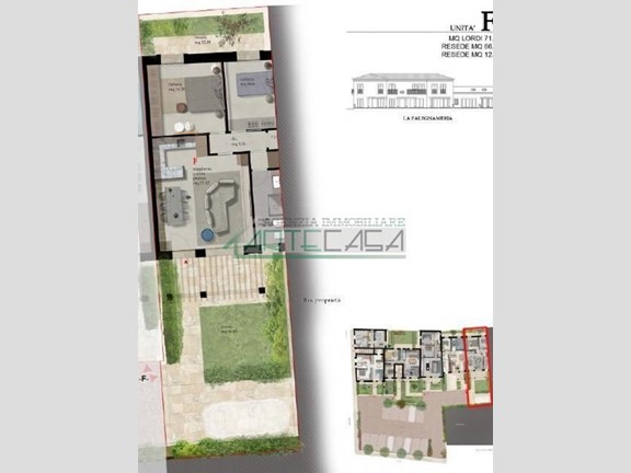 Trilocale in Vendita a Cascina, 270'000€, 70 m²