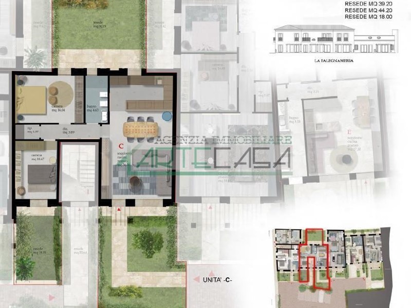 Trilocale in Vendita a Cascina, 330'000€, 80 m²