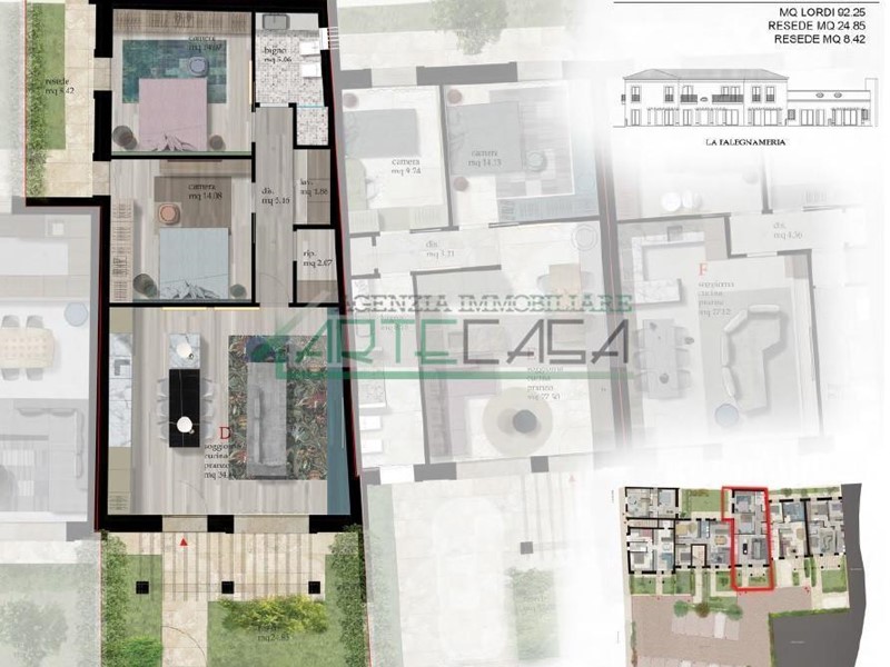 Trilocale in Vendita a Cascina, 310'000€, 80 m²